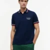 Polo din bumbac neted cu croială regular