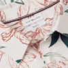 Polo din jersey cu imprimeu floral, croială regular