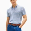 Polo din piqué cu amestec de in, croială regular Polo din piqué cu amestec de in, croială regular