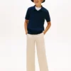 Polo din tricot deschis pentru copii Polo din tricot deschis pentru copii