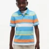 Polo elastic cu dungi multicolore pentru copii Polo elastic cu dungi multicolore pentru copii