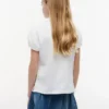 Polo elastic cu mâneci bufante pentru copii Polo elastic cu mâneci bufante pentru copii