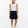 Polo elastic fără mâneci cu dungi pentru copii Polo elastic fără mâneci cu dungi pentru copii