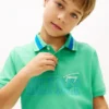 Polo elastic pentru copii cu logo Hilfiger