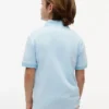 Polo elastic pentru copii cu logo și blocuri de culoare
