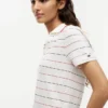 Polo Henley ușor din piqué