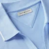 Polo Henley ușor din piqué