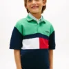 Polo pentru copii cu blocuri de culoare