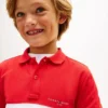 Polo pentru copii cu blocuri de culoare Polo pentru copii cu blocuri de culoare