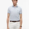 Polo slim fit cu borduri