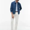 Polo slim fit cu borduri
