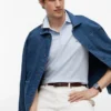Polo slim fit cu borduri