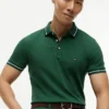 Polo slim fit cu borduri