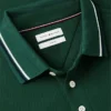 Polo slim fit cu borduri