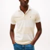 Polo slim fit cu dungi de rugby