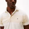 Polo slim fit cu dungi de rugby