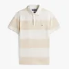Polo slim fit cu dungi de rugby