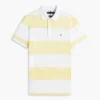 Polo slim fit cu dungi de rugby