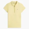 Polo slim fit cu fermoar Polo slim fit cu fermoar