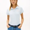 Polo slim fit cu logo frunză de laur Polo slim fit cu logo frunză de laur