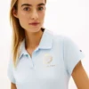 Polo slim fit cu logo frunză de laur Polo slim fit cu logo frunză de laur