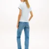 Polo slim fit cu logo frunză de laur Polo slim fit cu logo frunză de laur