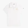 Polo slim fit cu logo frunză de laur Polo slim fit cu logo frunză de laur