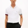 Polo slim fit din bumbac neted interlock Polo slim fit din bumbac neted interlock