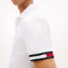 Polo slim fit din bumbac neted interlock Polo slim fit din bumbac neted interlock