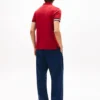 Polo slim fit din bumbac neted interlock Polo slim fit din bumbac neted interlock