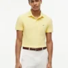 Polo slim fit din piqué elastic