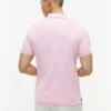 Polo slim fit din piqué elastic