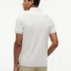 Polo slim fit din piqué elastic