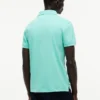 Polo slim fit din piqué elastic