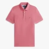 Polo slim fit din piqué elastic