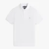 Polo slim fit din piqué elastic