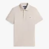 Polo slim fit din piqué elastic