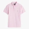 Polo slim fit din piqué elastic