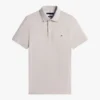Polo slim fit din piqué elastic