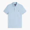 Polo slim fit din piqué elastic