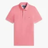 Polo slim fit din piqué elastic