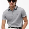 Polo slim fit melanj