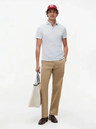 Polo slim fit Mercer mercerizat New York Label