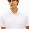 Polo Tommy cu croială regular și material elastic Polo Tommy cu croială regular și material elastic