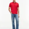 Polo Tommy cu croială regular și material elastic Polo Tommy cu croială regular și material elastic
