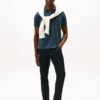 Polo Tommy cu croială regular și material elastic Polo Tommy cu croială regular și material elastic