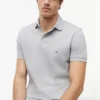 Polo Tommy cu croială regular și material elastic Polo Tommy cu croială regular și material elastic