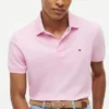 Polo Tommy cu croială regular și material elastic Polo Tommy cu croială regular și material elastic