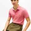 Polo Tommy cu croială regular și material elastic Polo Tommy cu croială regular și material elastic