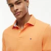 Polo Tommy cu croială regular și material elastic